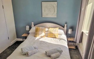 Double room with en-suite at Amble Harbour Retreats