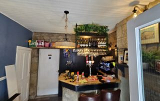 Indoor bar area